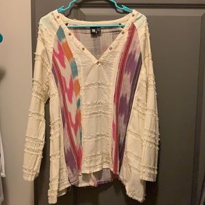 Flowy beach shirt